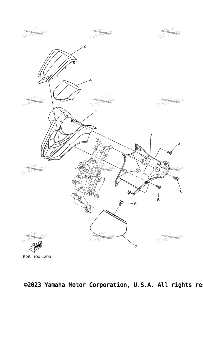 Схема узла Рулевое Управление 3