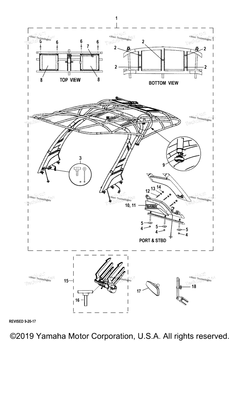 Схема узла Винтовая Башня Для Вейкбординга