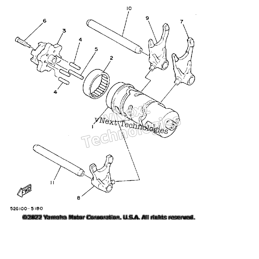 Схема узла Камера Переключения - Вилка