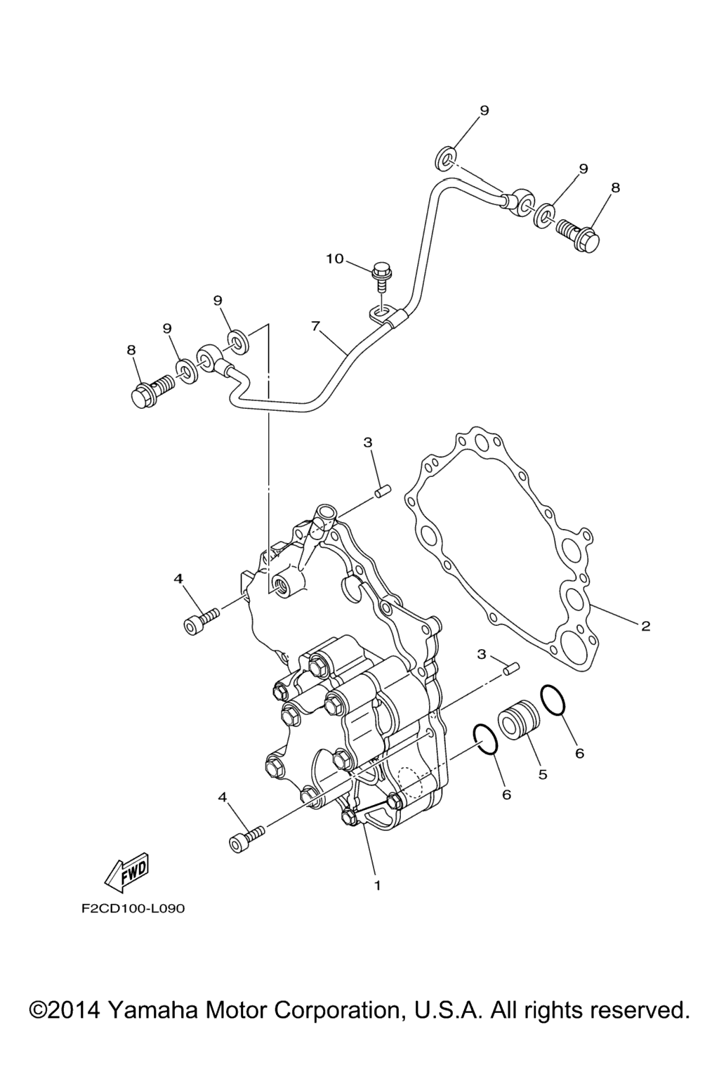 Схема узла Масляные Насосы