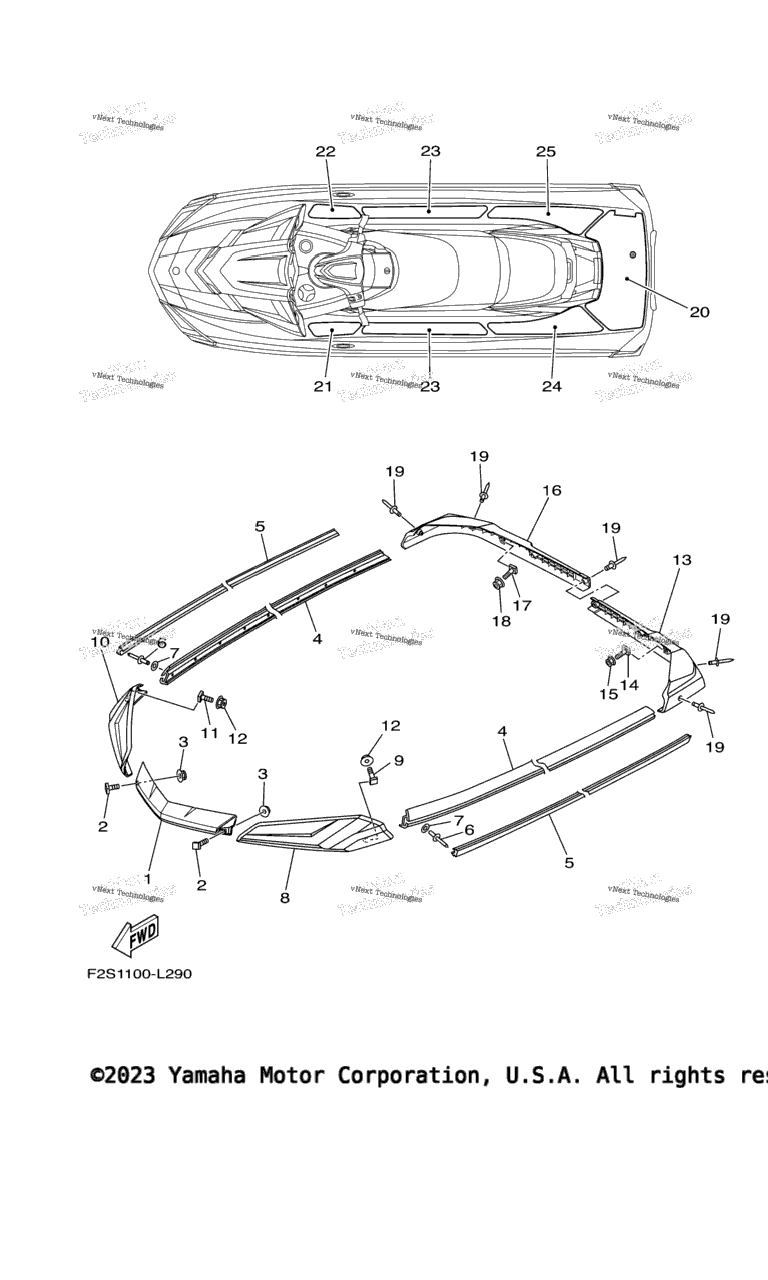 Схема узла Бортовая Часть И Коврики