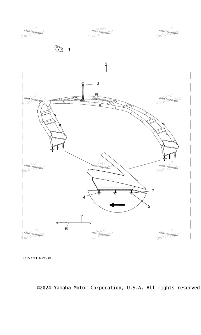 Схема узла Винтовая Башня Для Вейкбординга