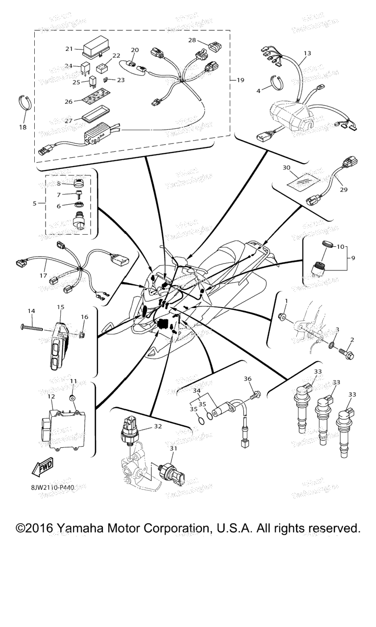 Схема узла Электрика 1