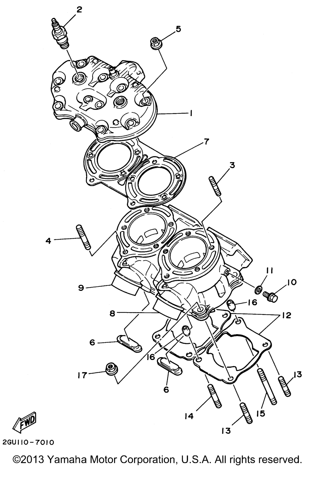Схема узла Цилиндры
