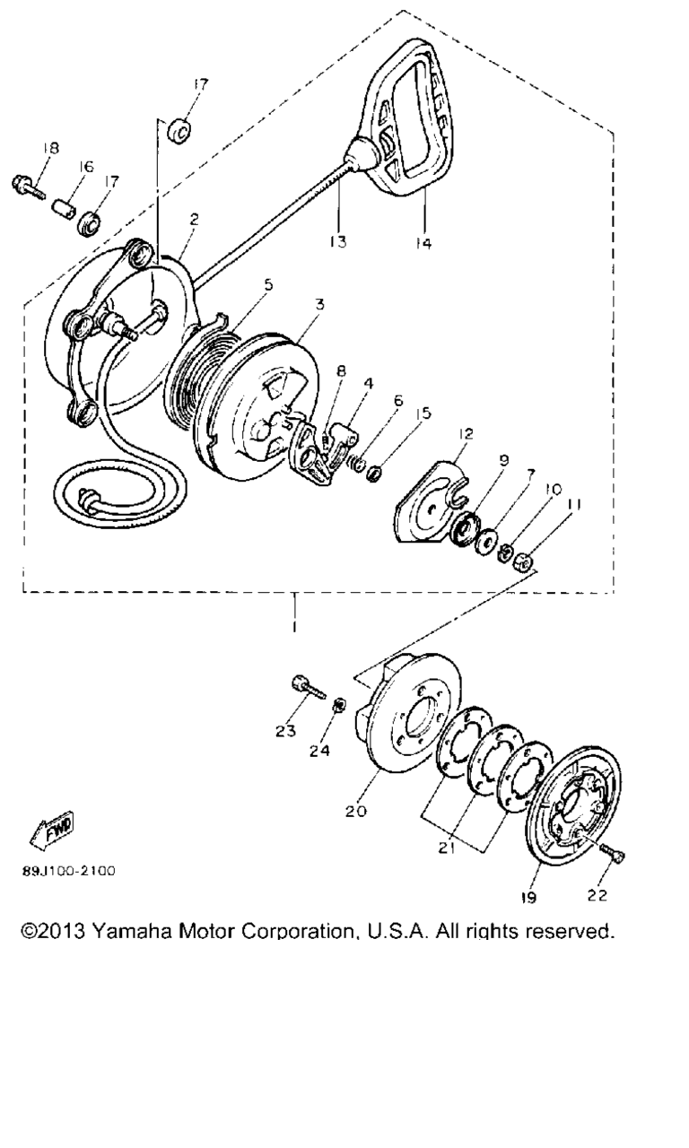 Схема узла Стартеры
