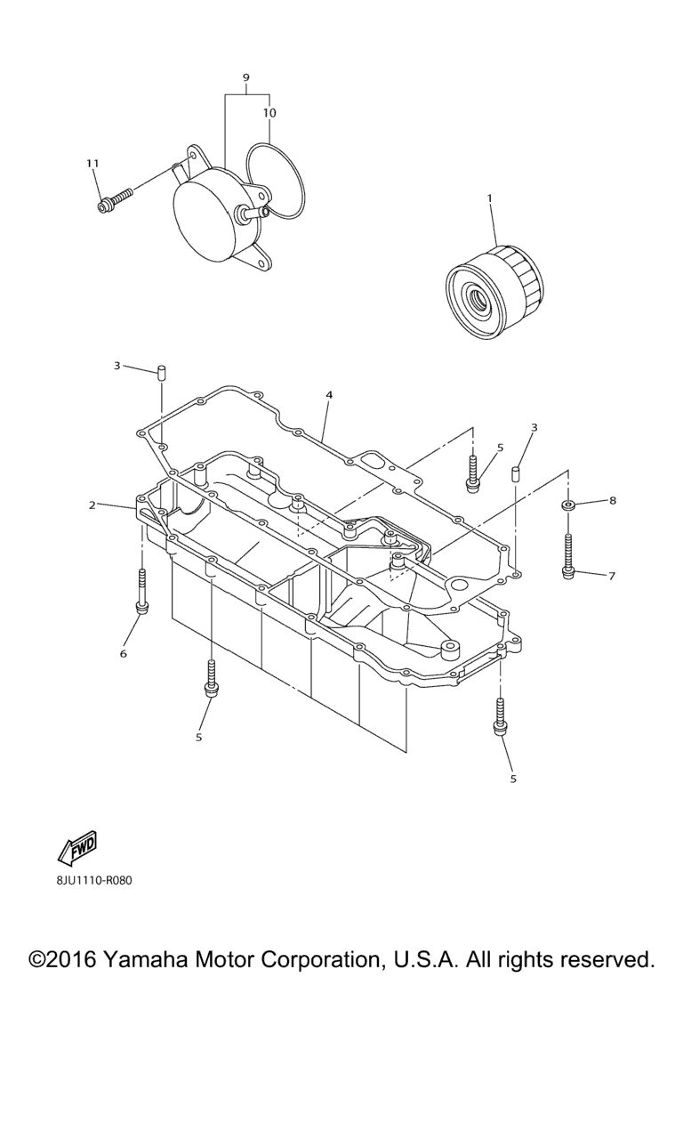 Схема узла Масляный Фильтр