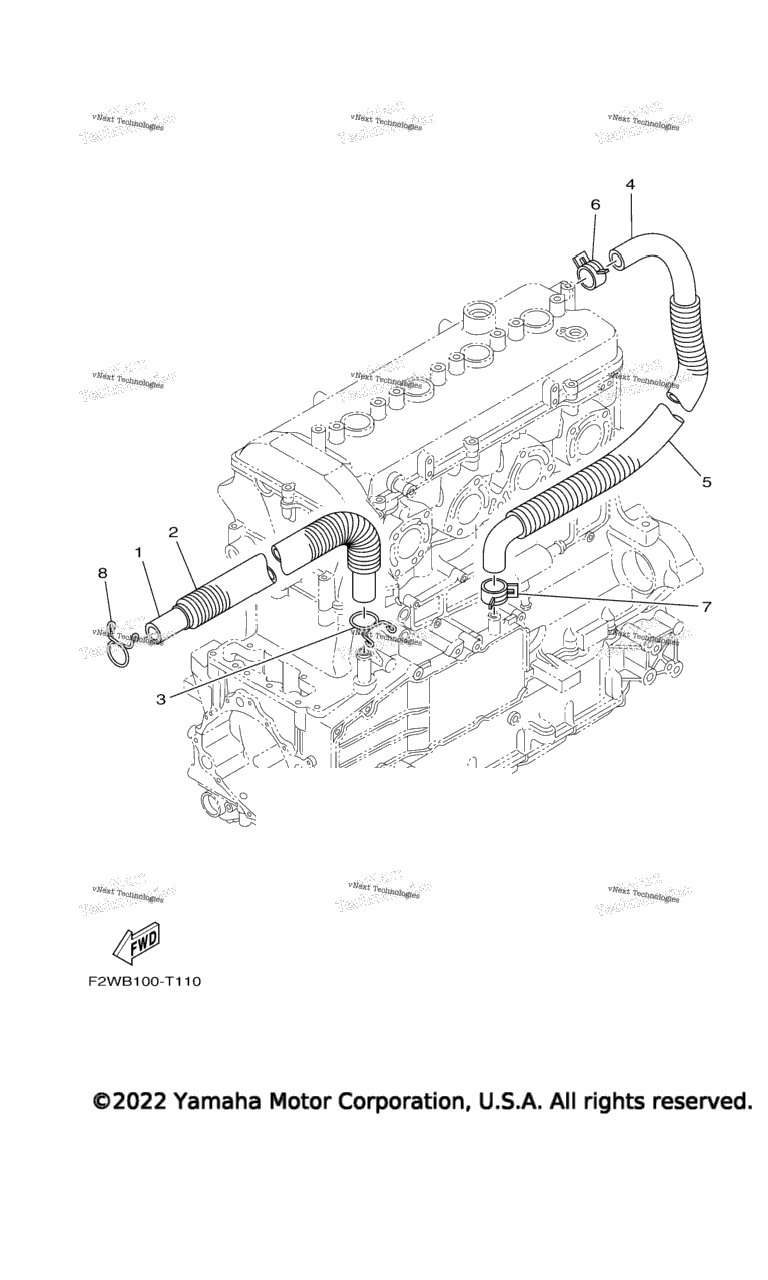 Схема узла Воздушный Клапан Масла