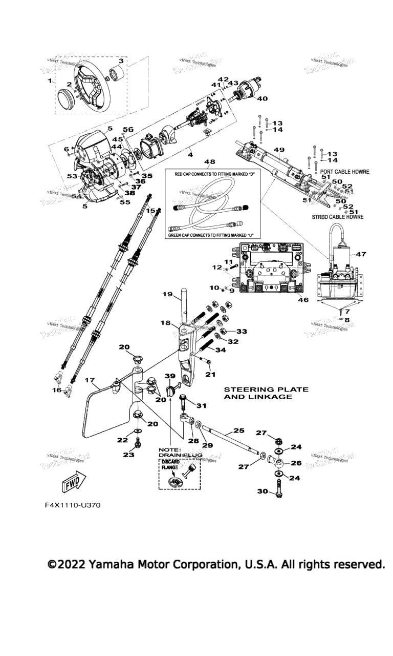Схема узла Рулевая Система