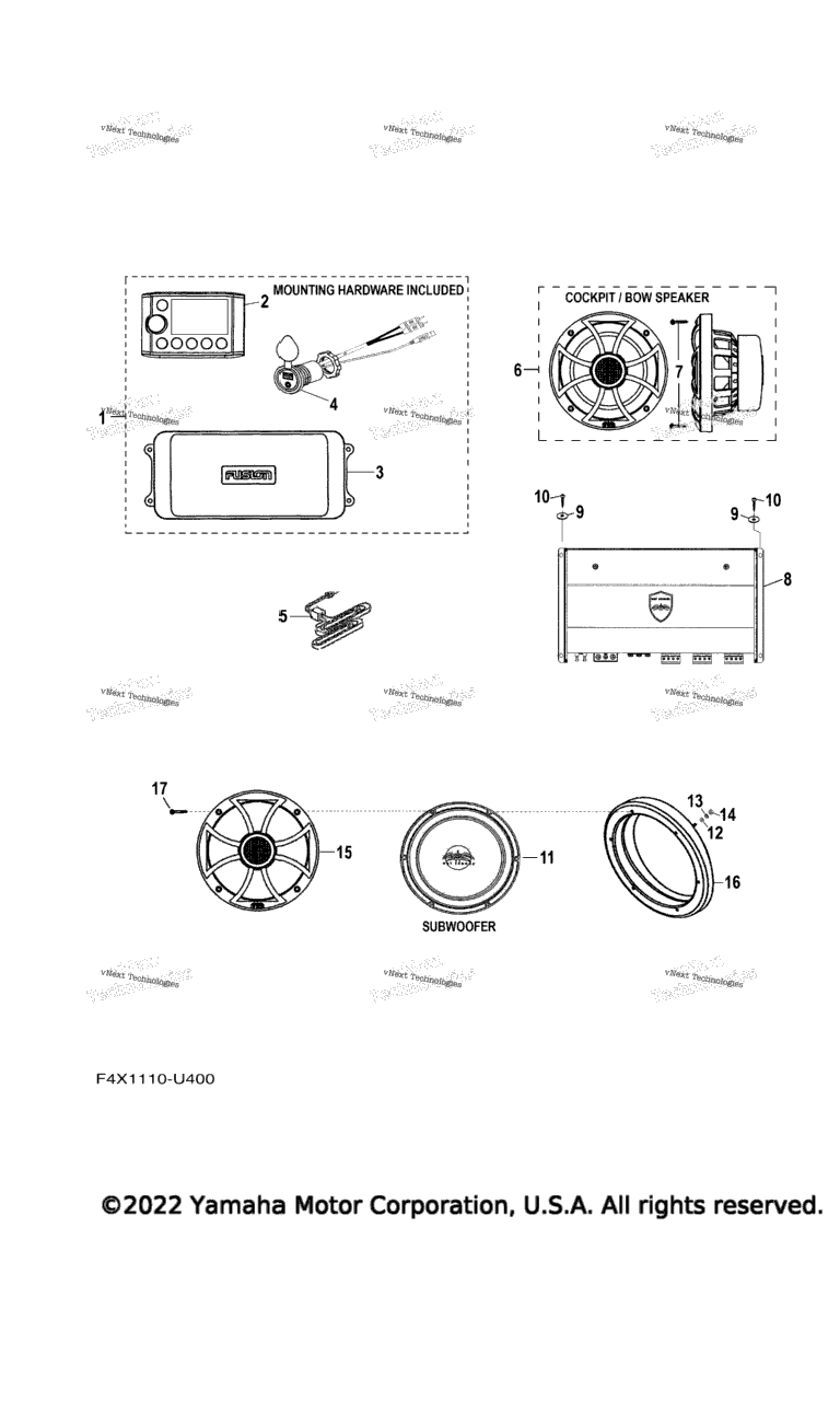 Схема узла Стереооборудование