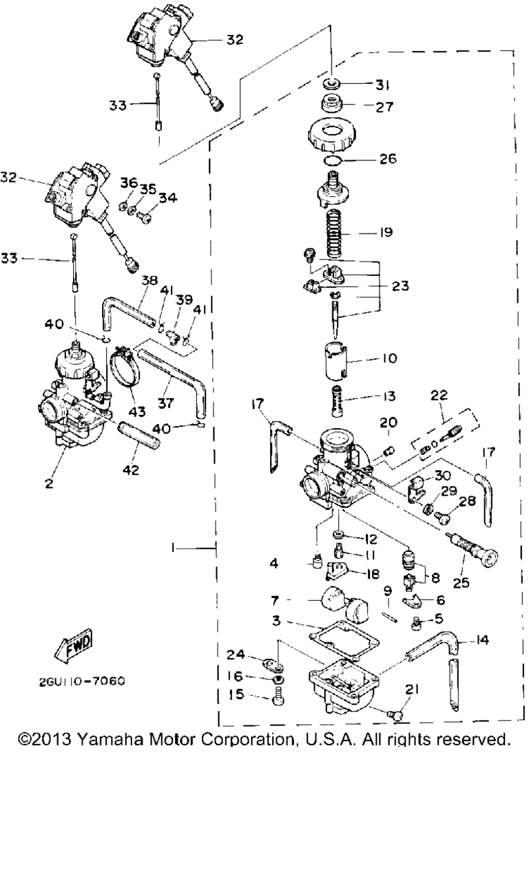 Схема узла Карбюраторы