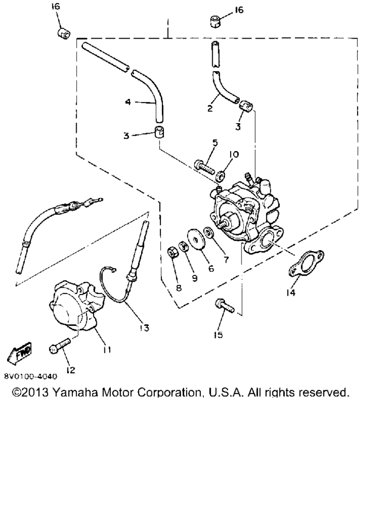 Схема узла Масляные Насосы