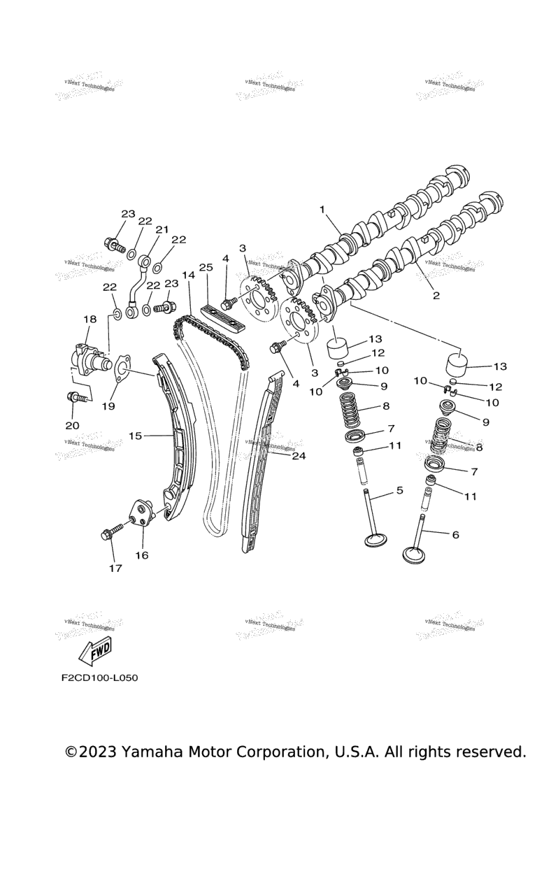 Схема узла Клапаны