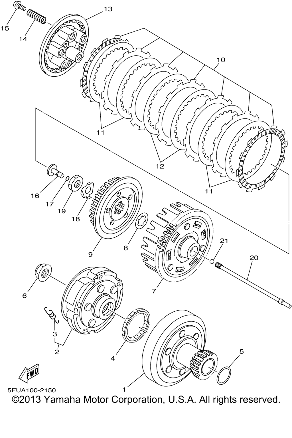 Схема узла Сцепление