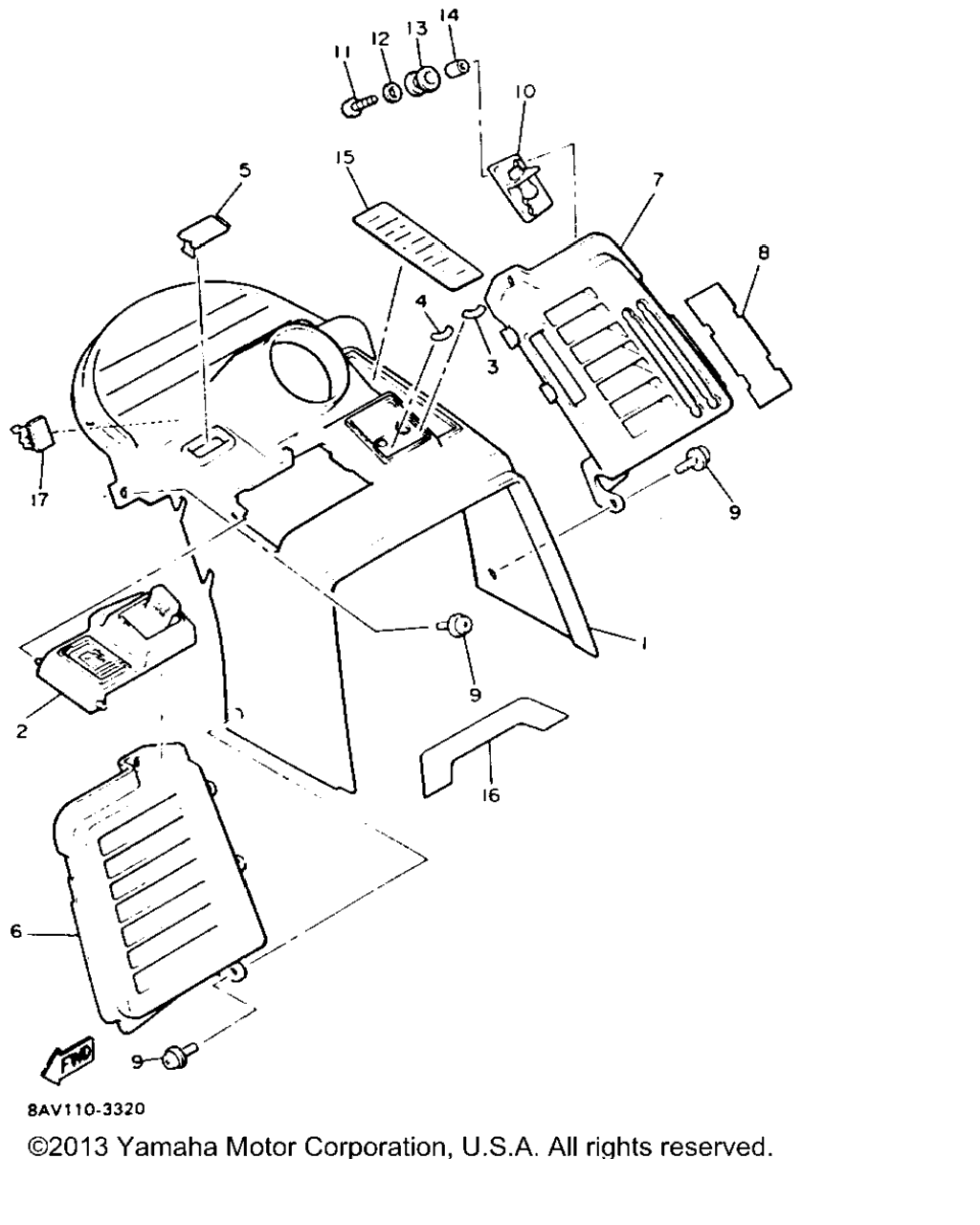 Схема узла Приборная Панель