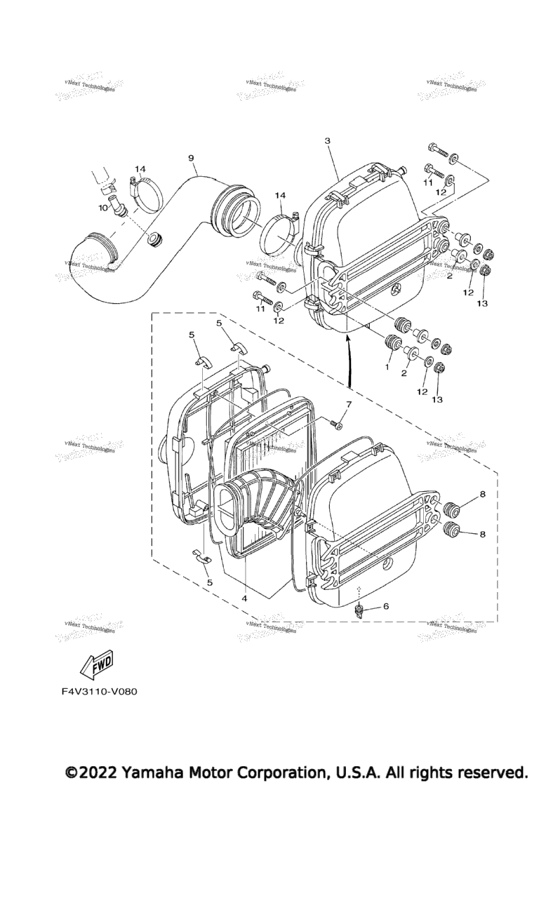 Схема узла Впуск 3
