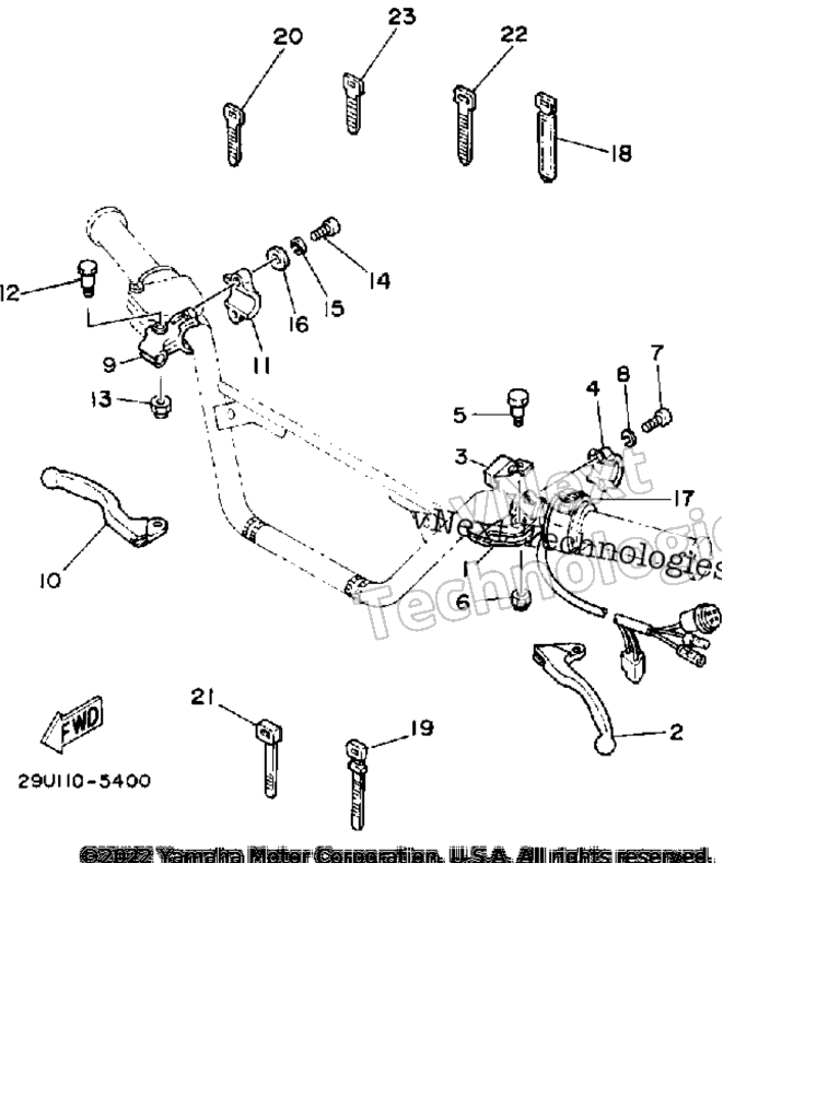 Схема узла Выключатель-Рычаг