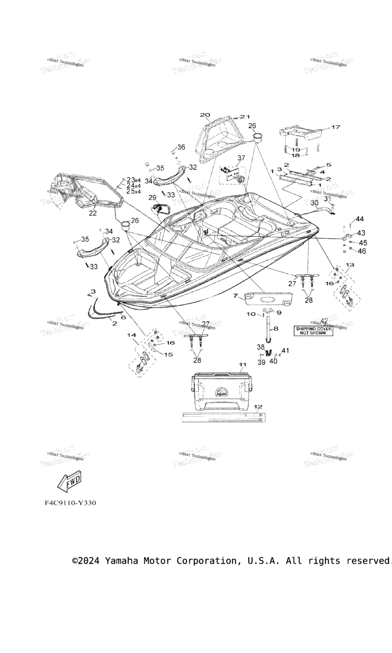 Схема узла Элементы Палубы Корпуса
