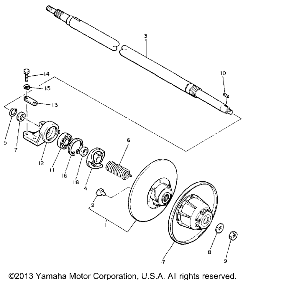 Схема узла Вторичный Ползунец