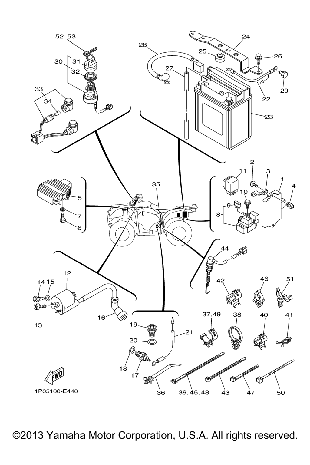 Схема узла Электрика 1