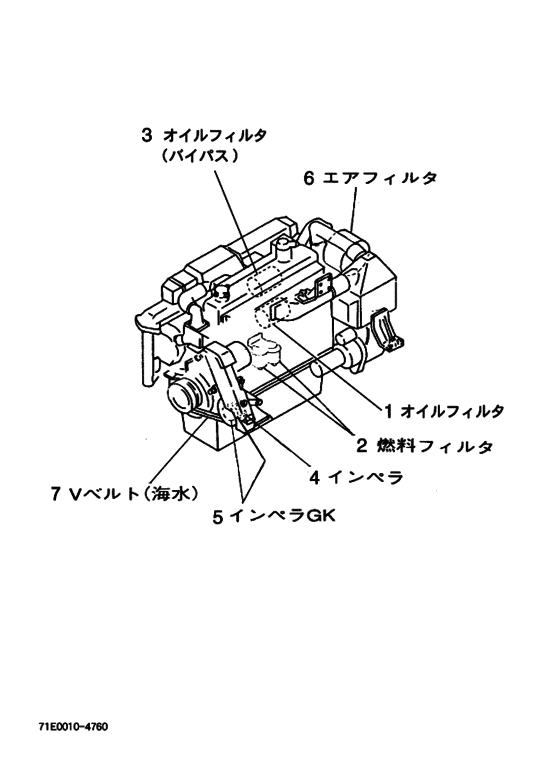 Схема узла Список Расходный Материалов Для Yamaha Md850K/Lh