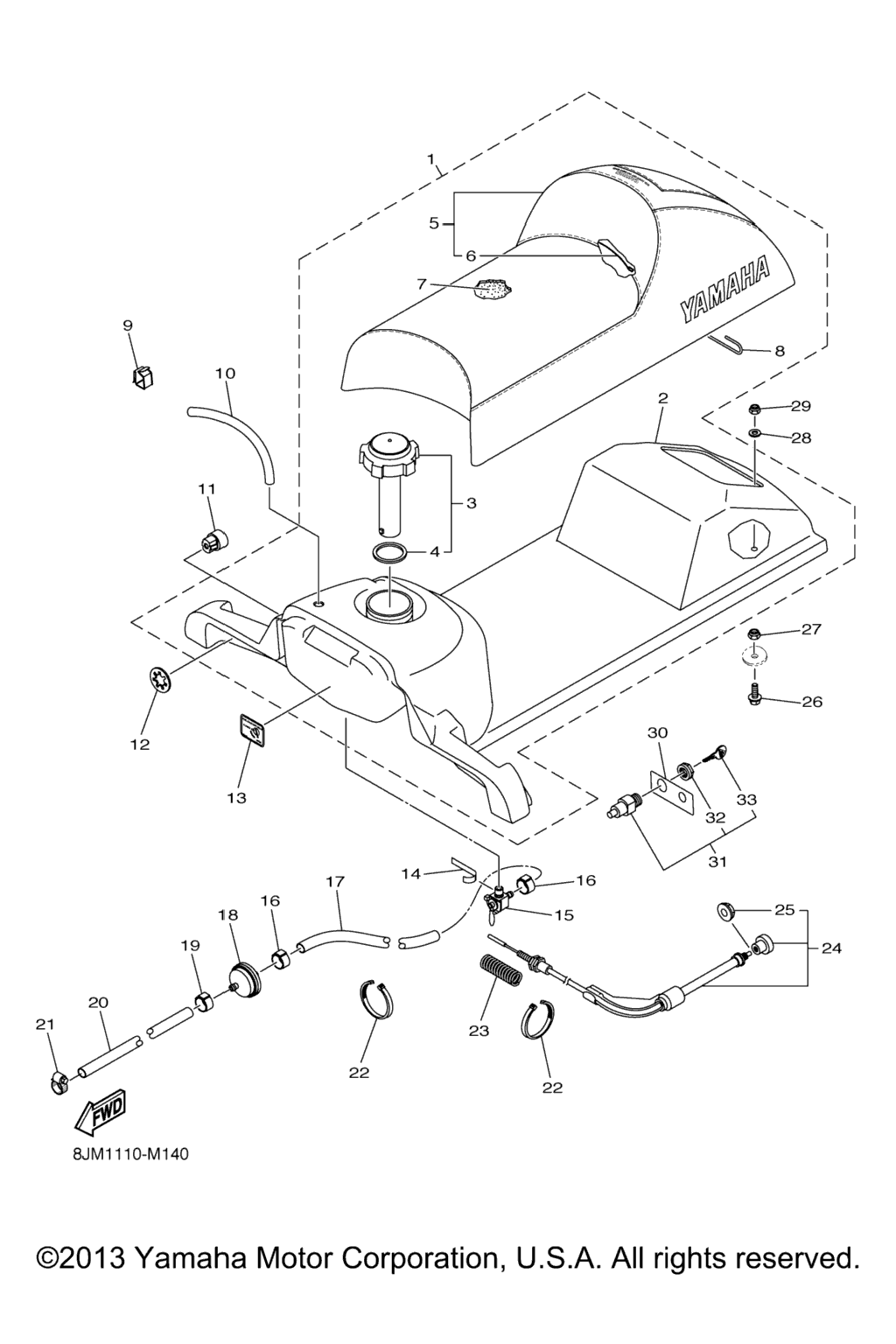 Схема узла Сиденья