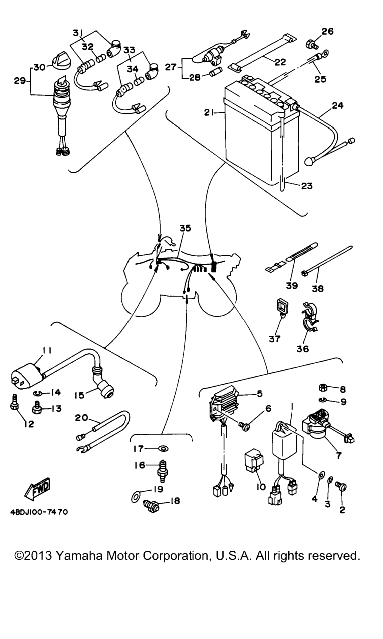 Схема узла Электрика 1