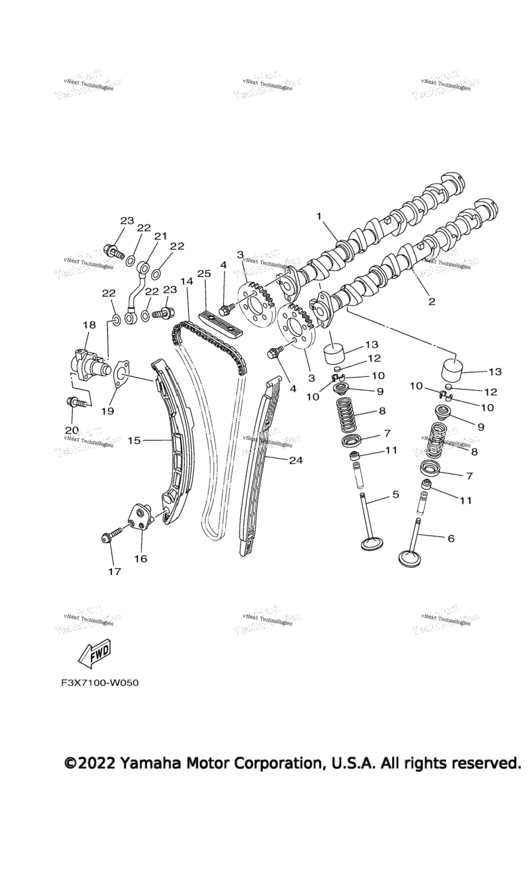 Схема узла Клапаны