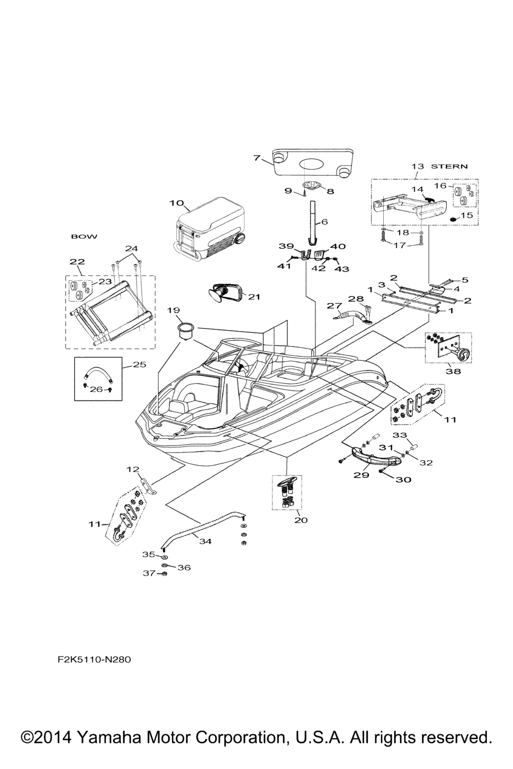 Схема узла Элементы Палубы Корпуса