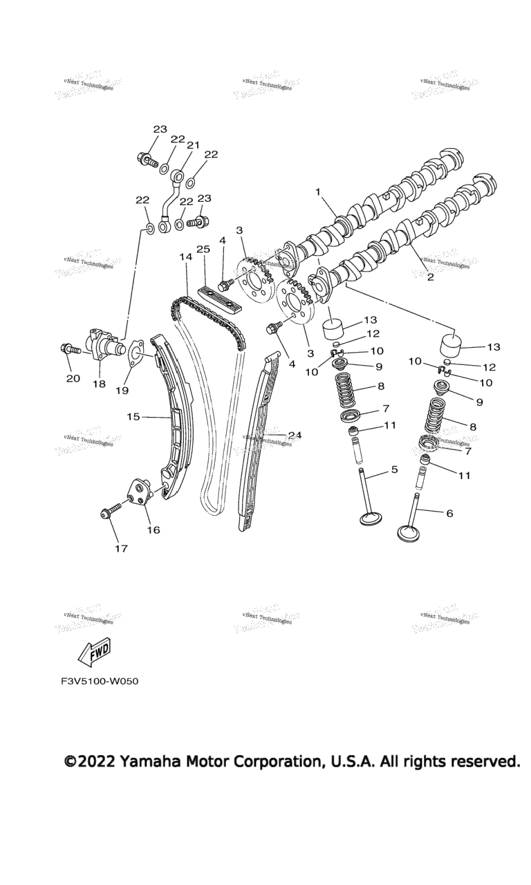 Схема узла Клапаны
