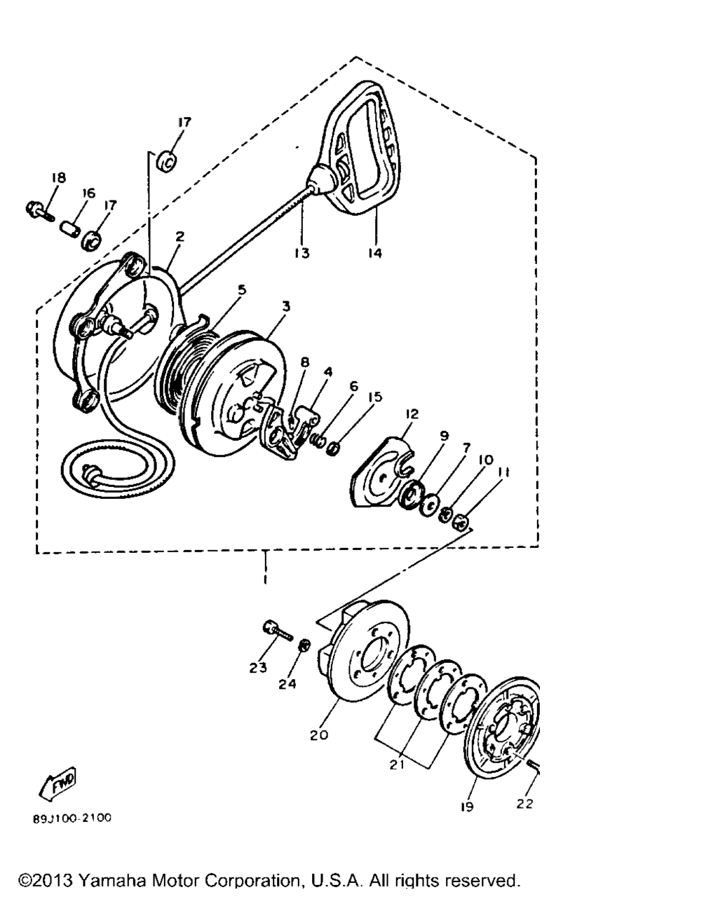 Схема узла Стартеры