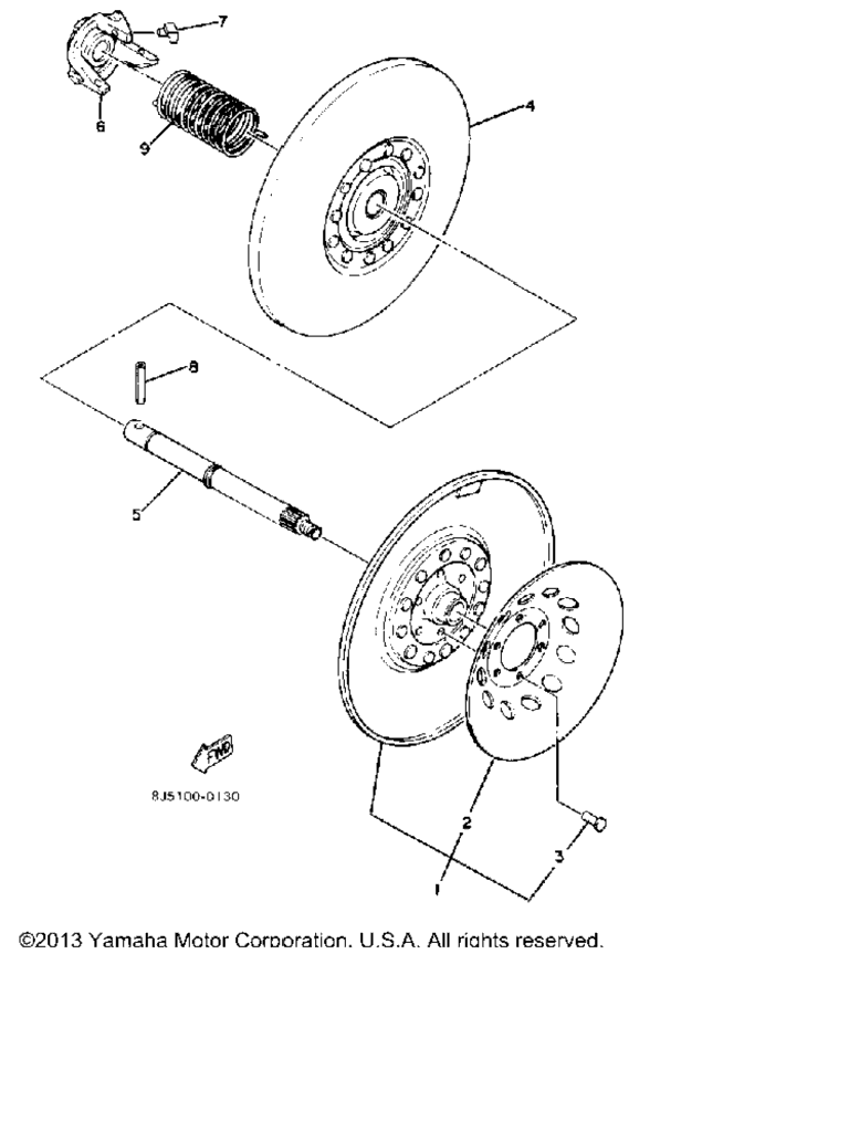 Схема узла Вторичный Ползунец