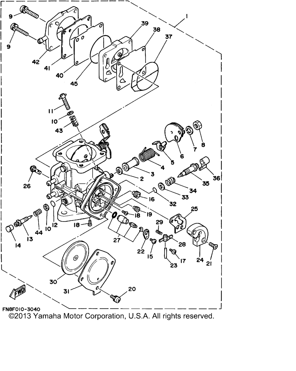 Схема узла Карбюраторы