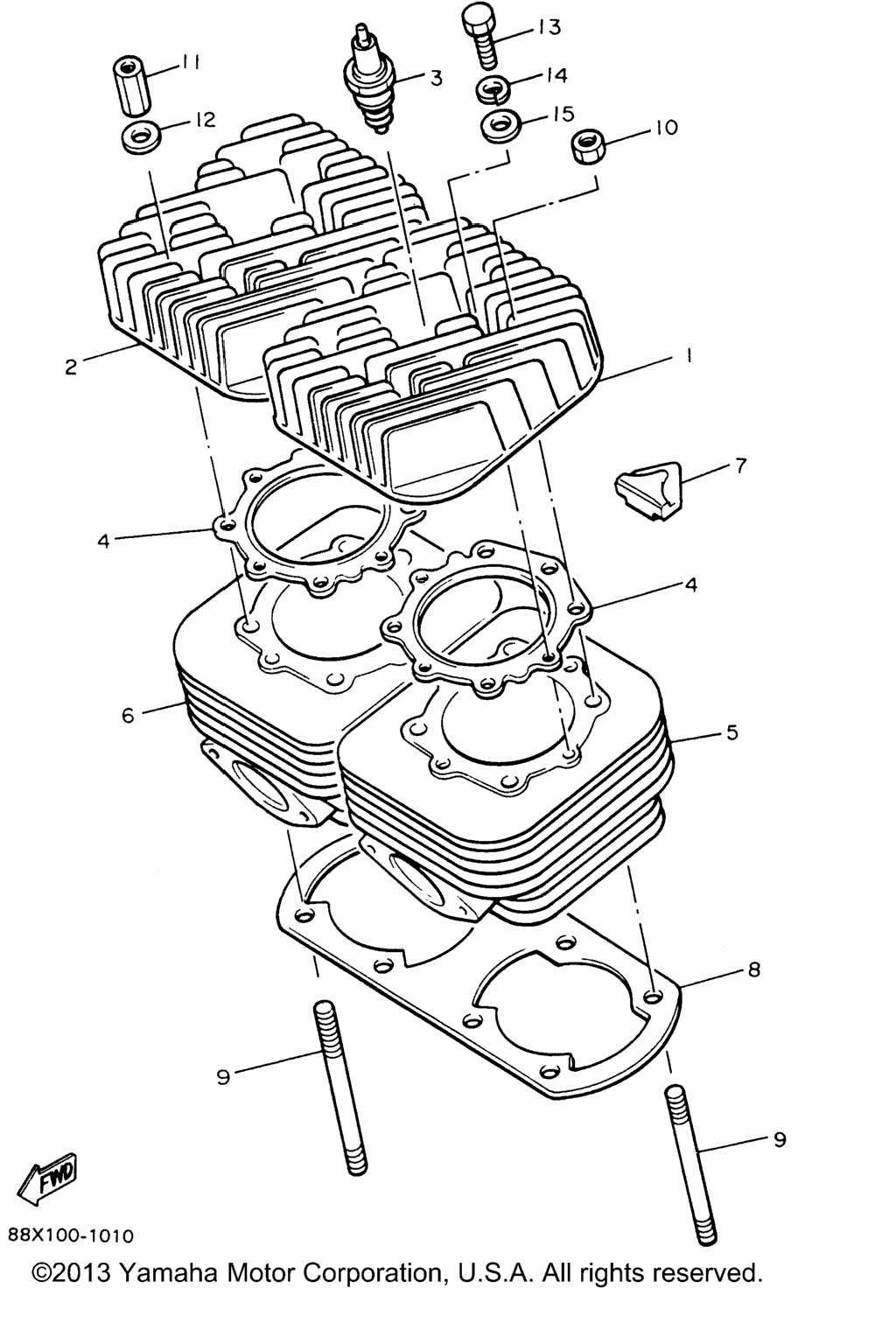 Схема узла Цилиндры