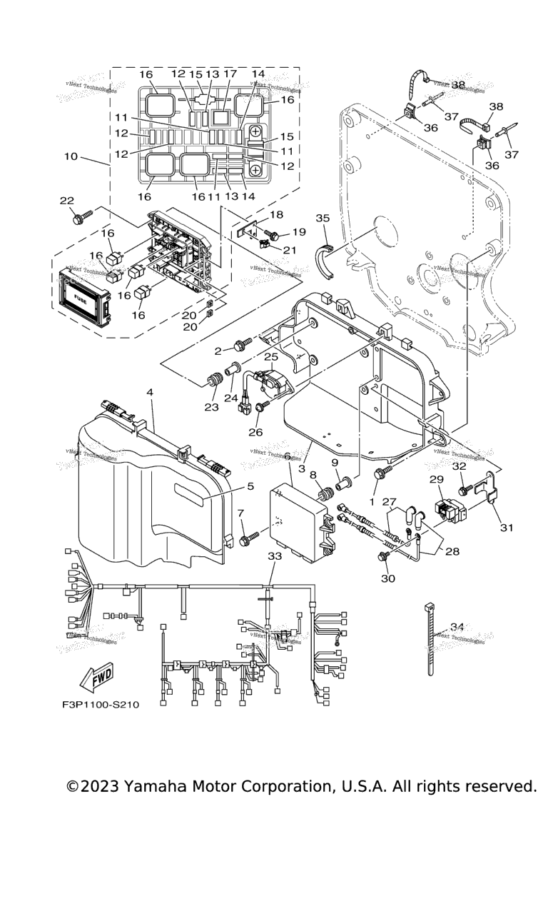 Схема узла Электрика 1