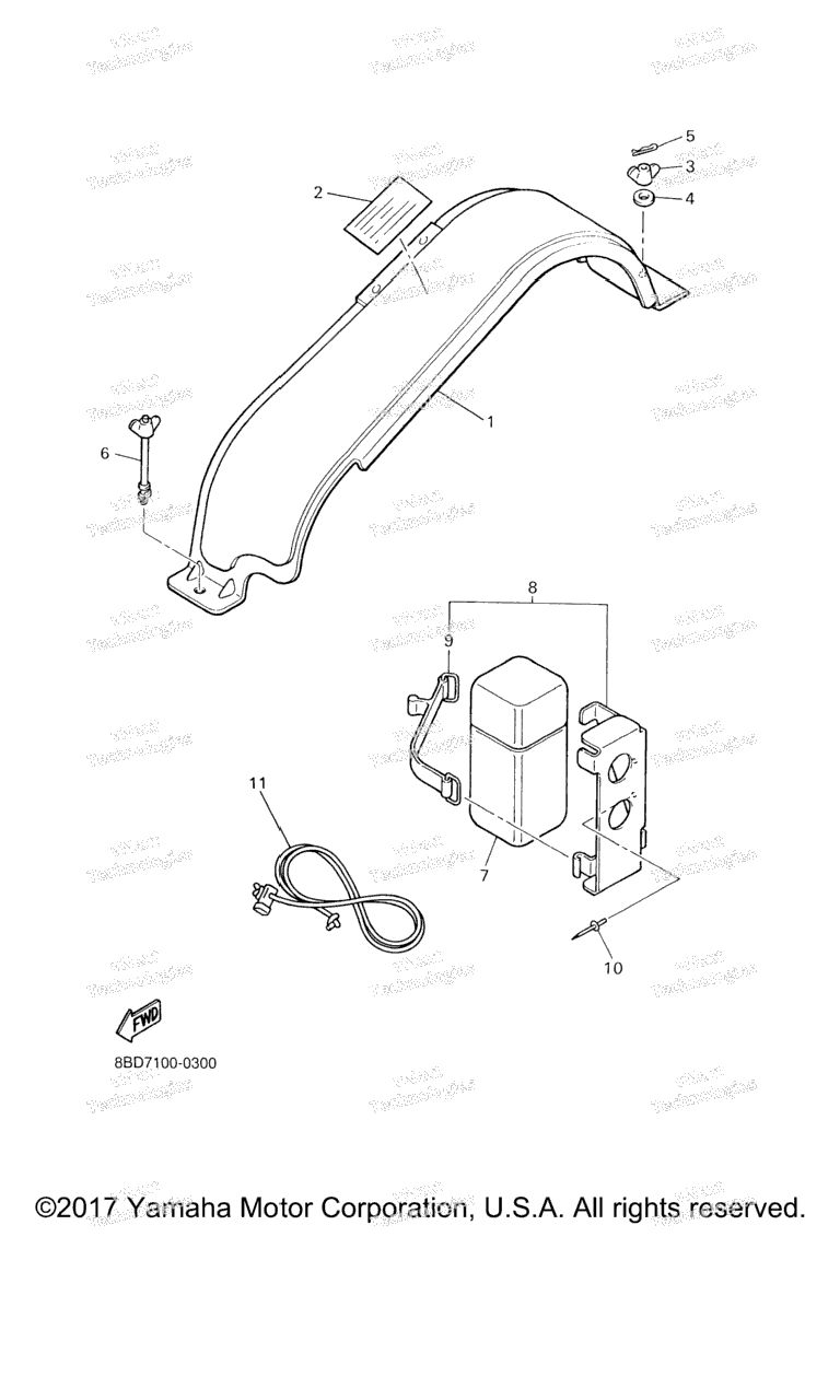 Схема узла Защитный Короб Для Багажа