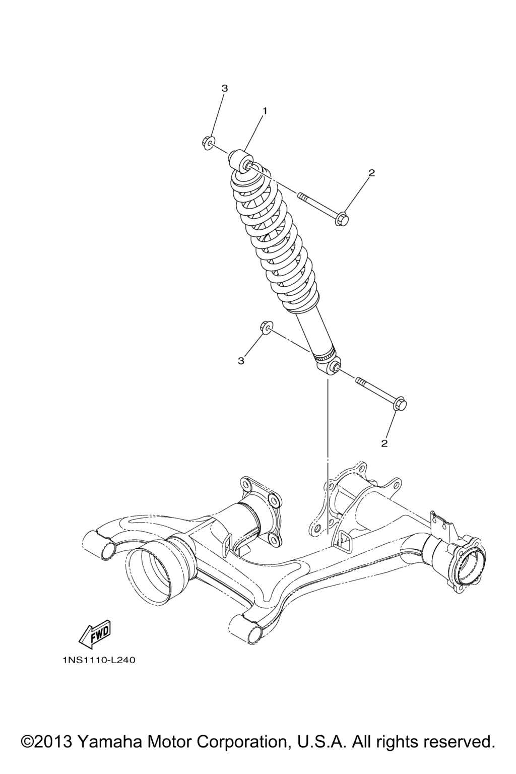 Схема узла Задняя Подвеска
