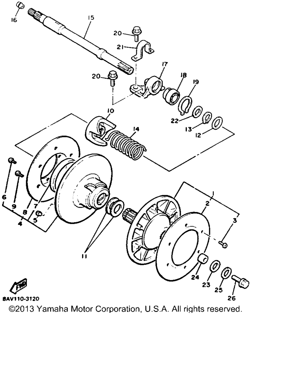 Схема узла Вторичный Ползунец