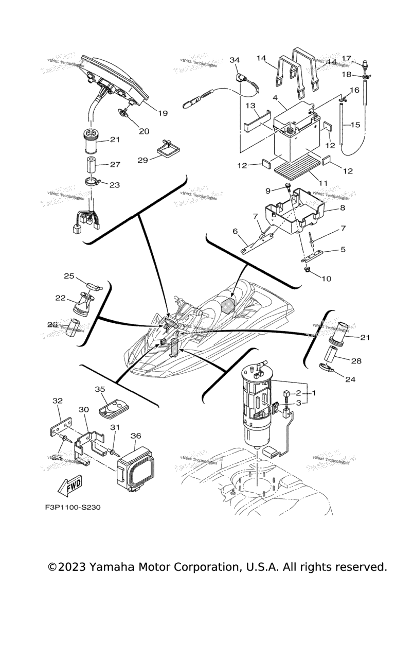 Схема узла Электрика 3