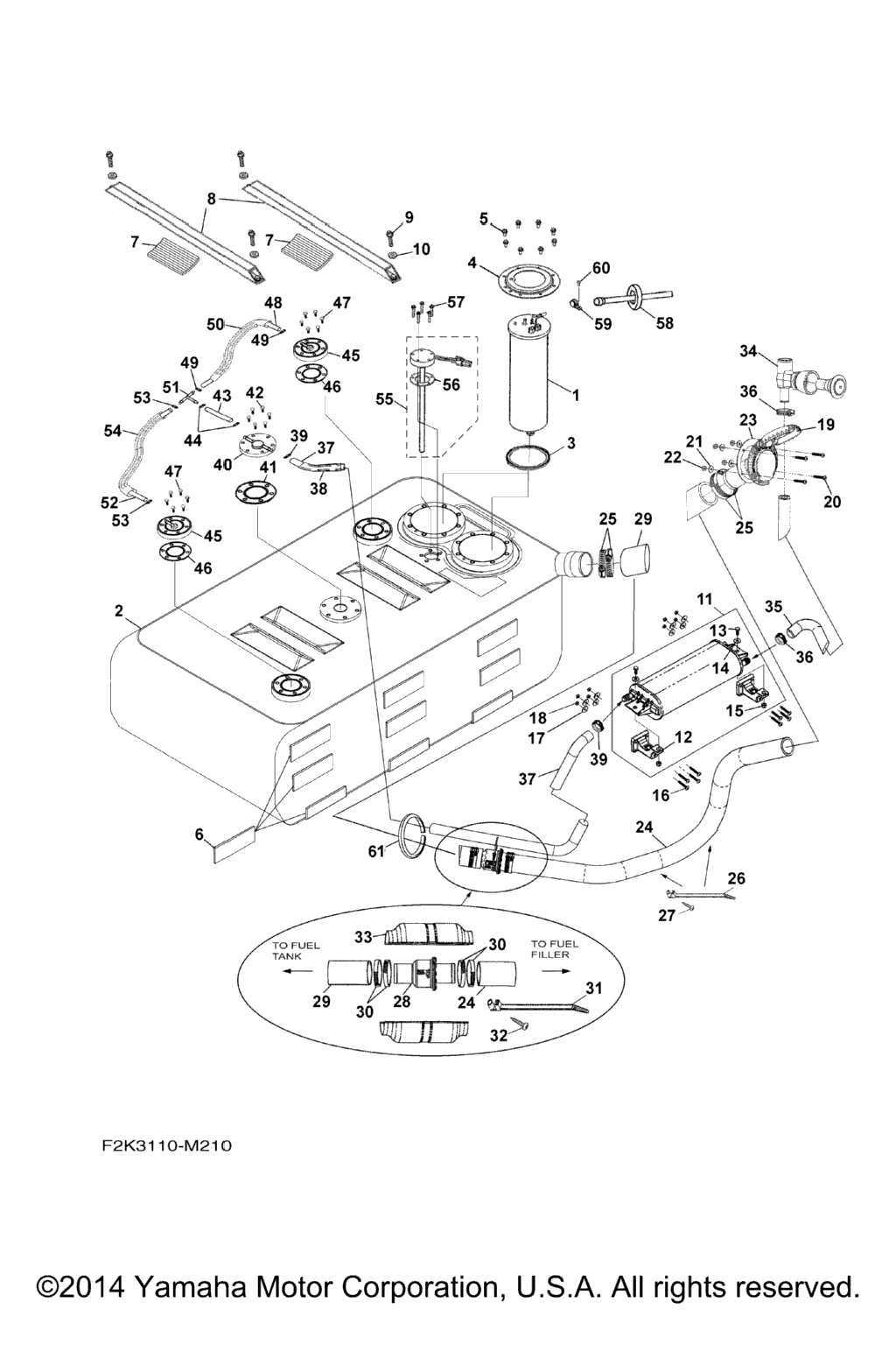 Схема узла Топливные Баки