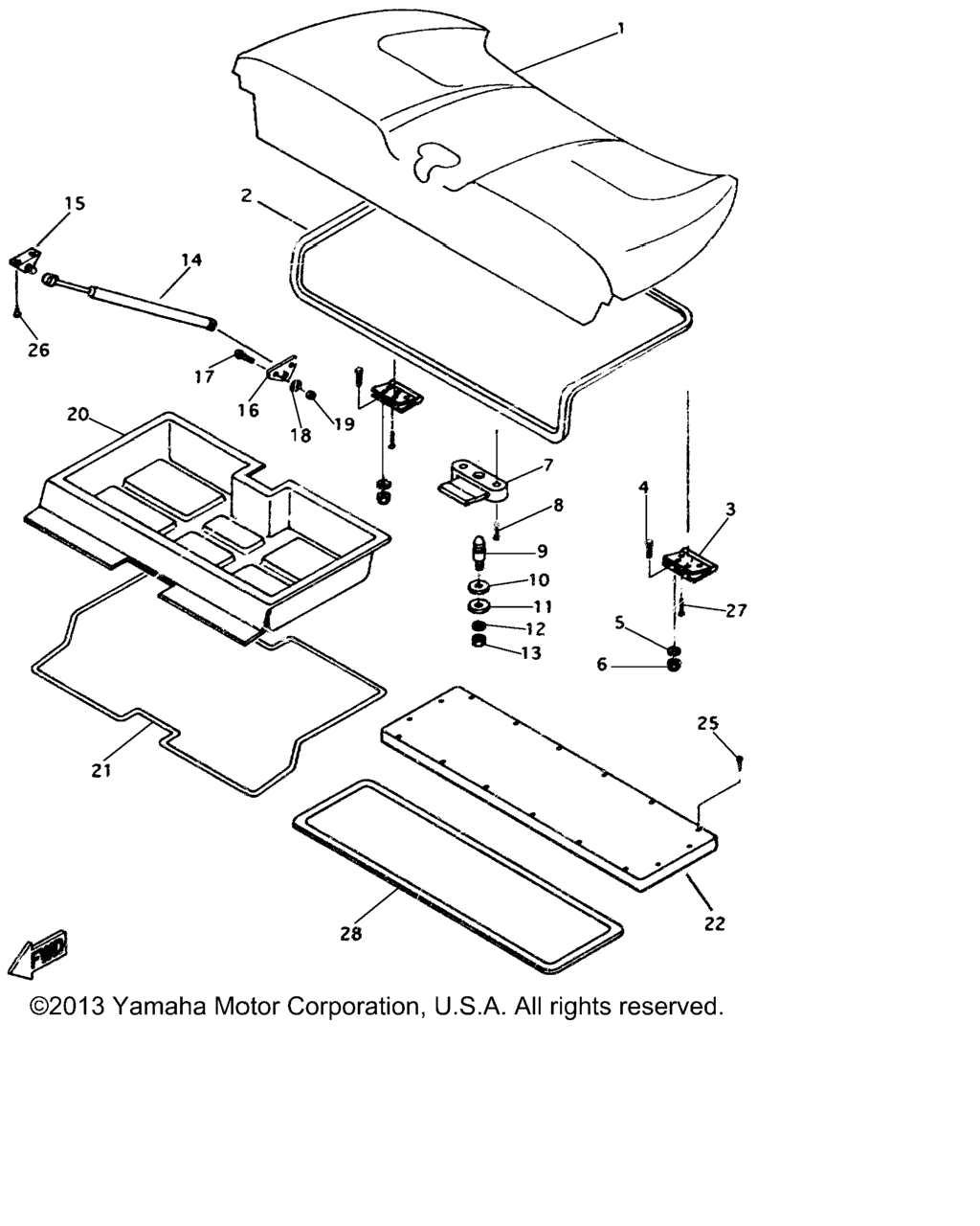 Схема узла Ковш - Люк 1