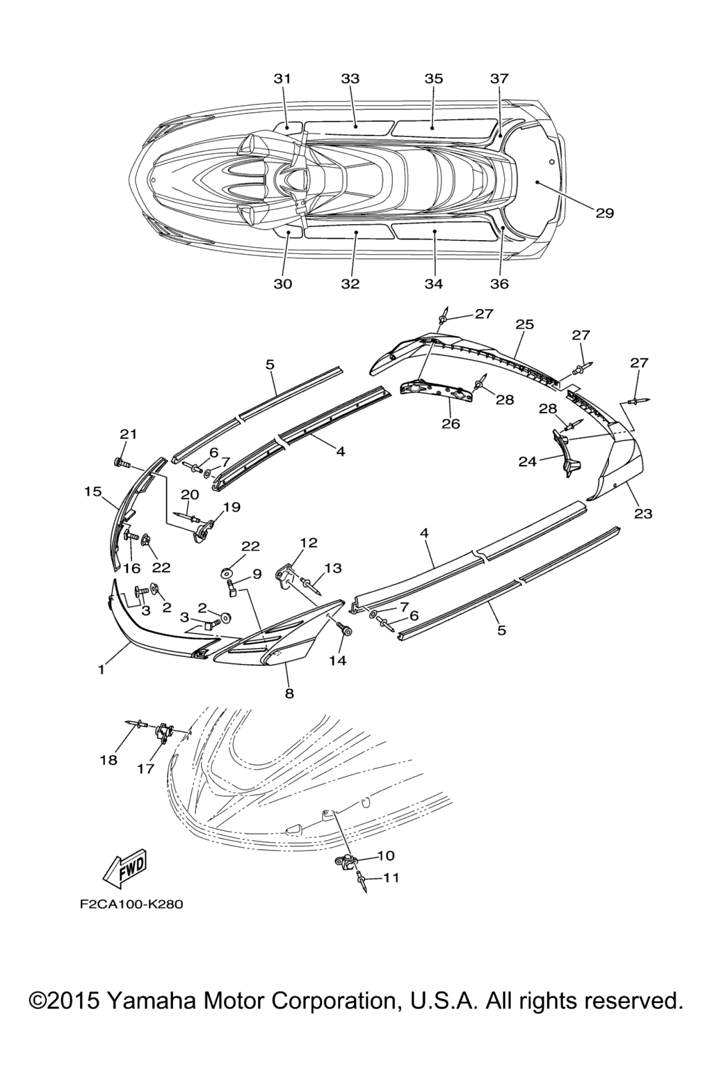 Схема узла Бортовая Часть И Коврики