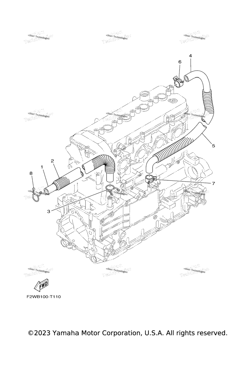 Схема узла Воздушный Клапан Масла