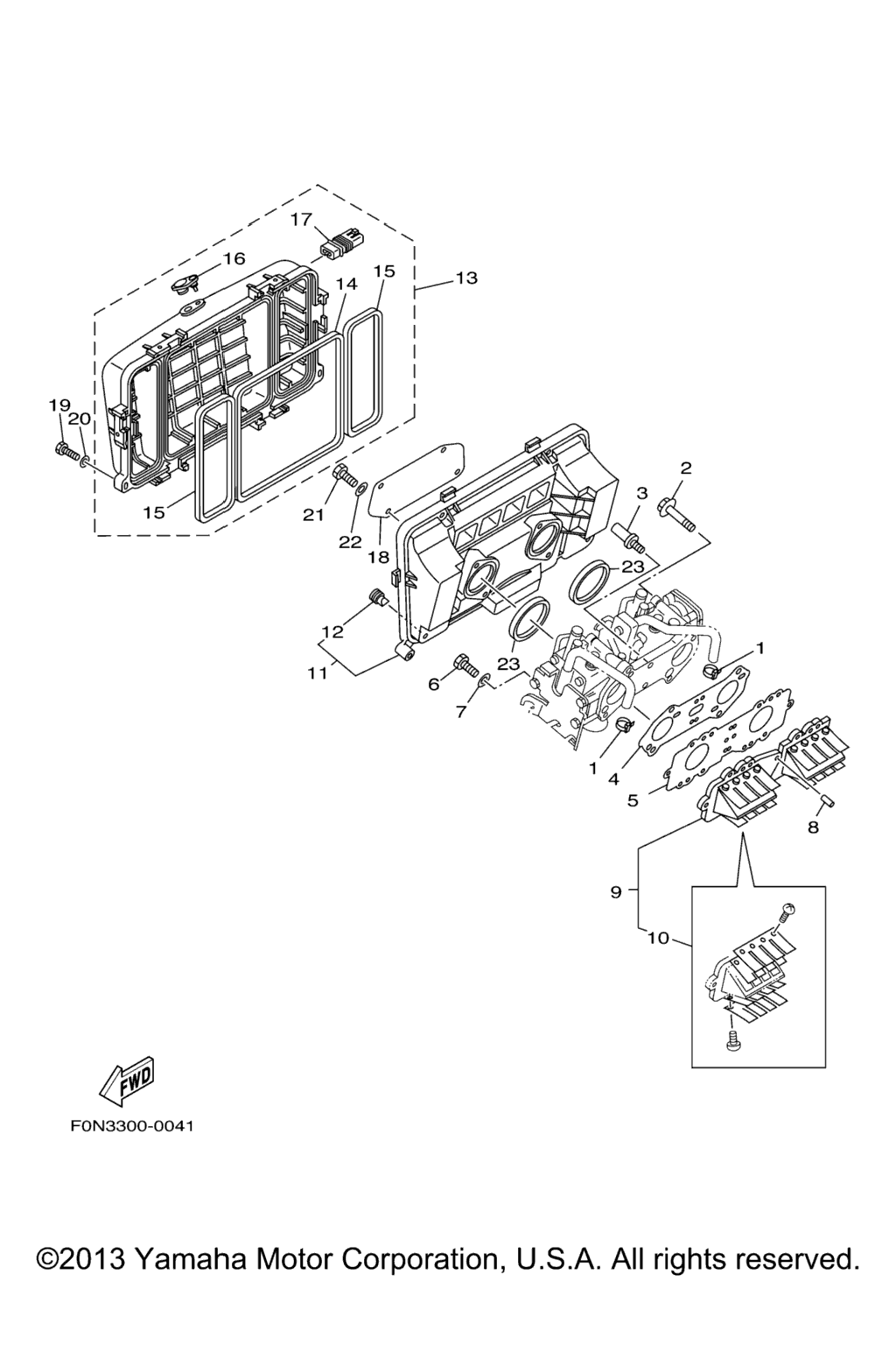 Схема узла Впуск