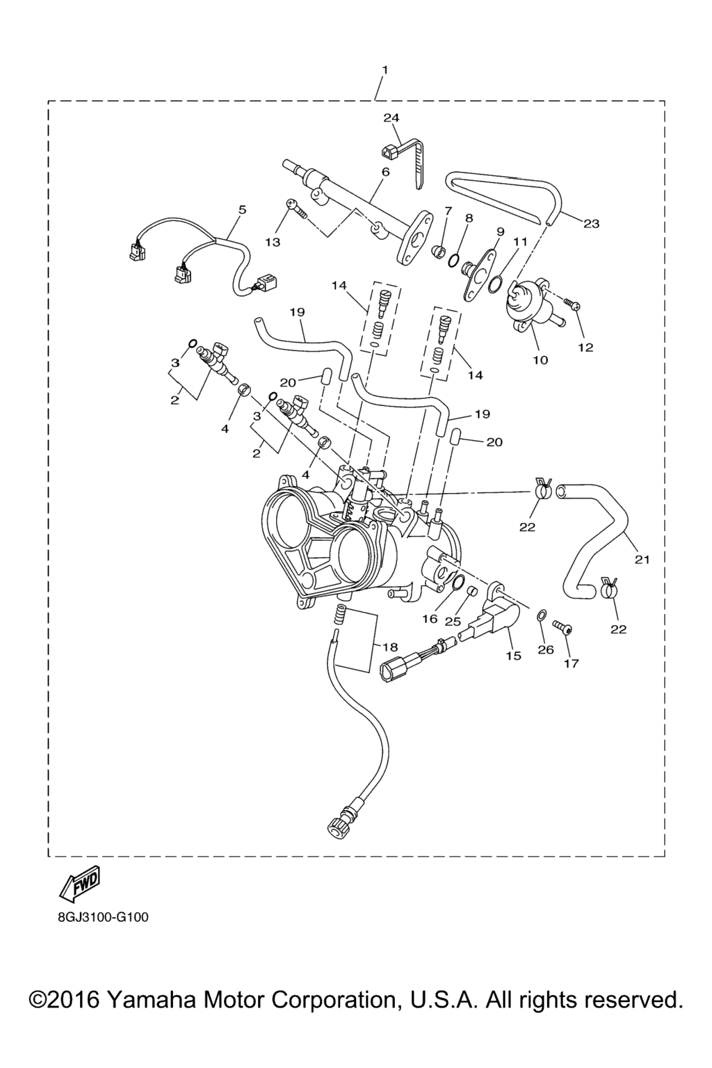Схема узла Впуск 2