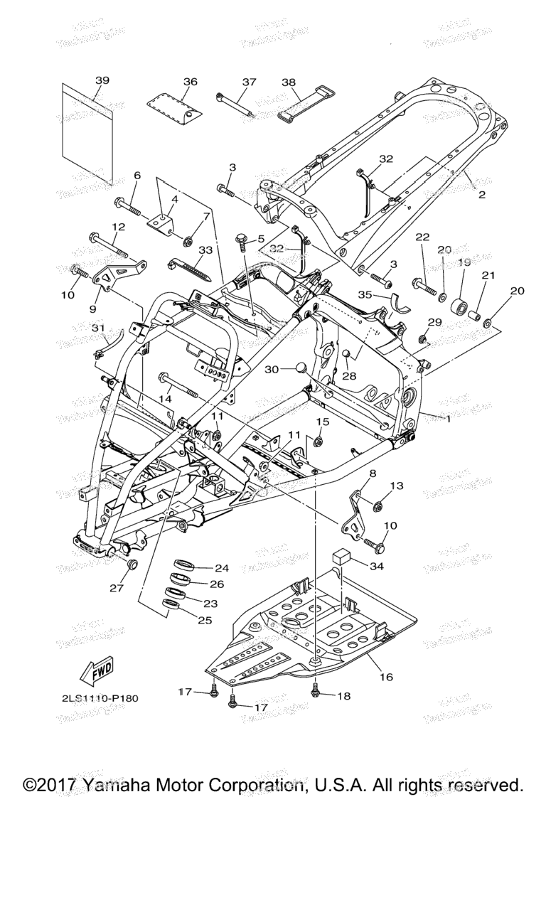 Схема узла Рама