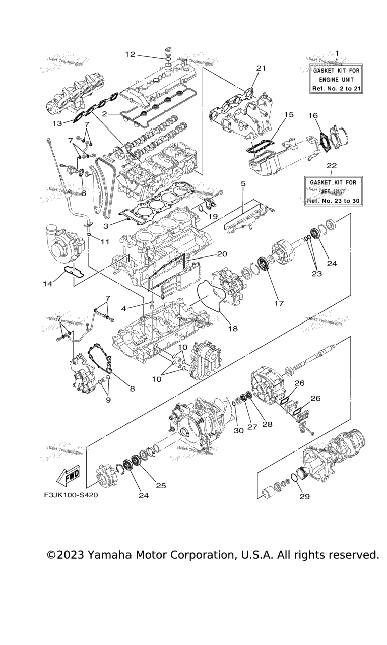 Схема узла Ремонтный Комплект 1