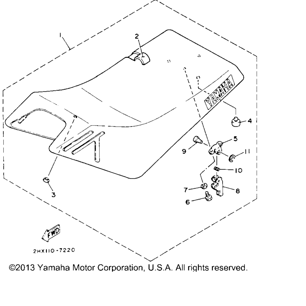 Схема узла Сиденья