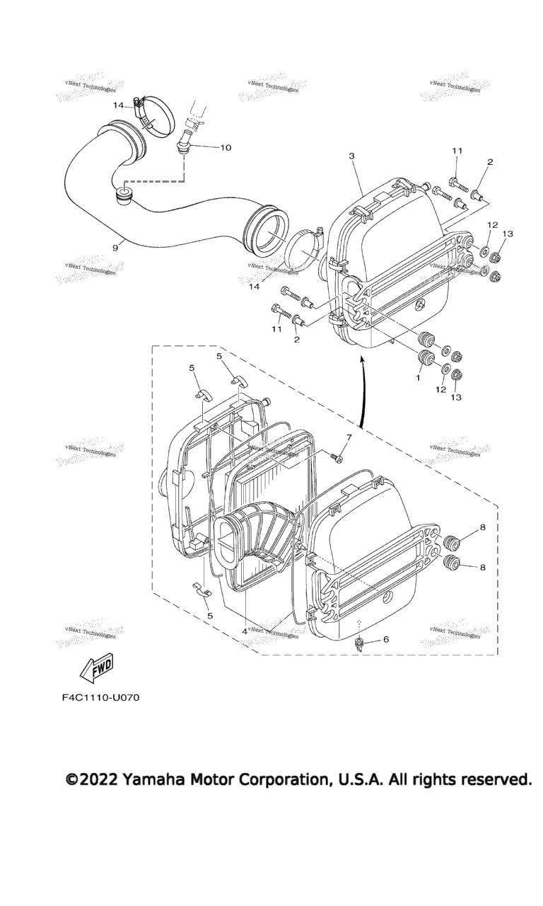 Схема узла Впуск 2