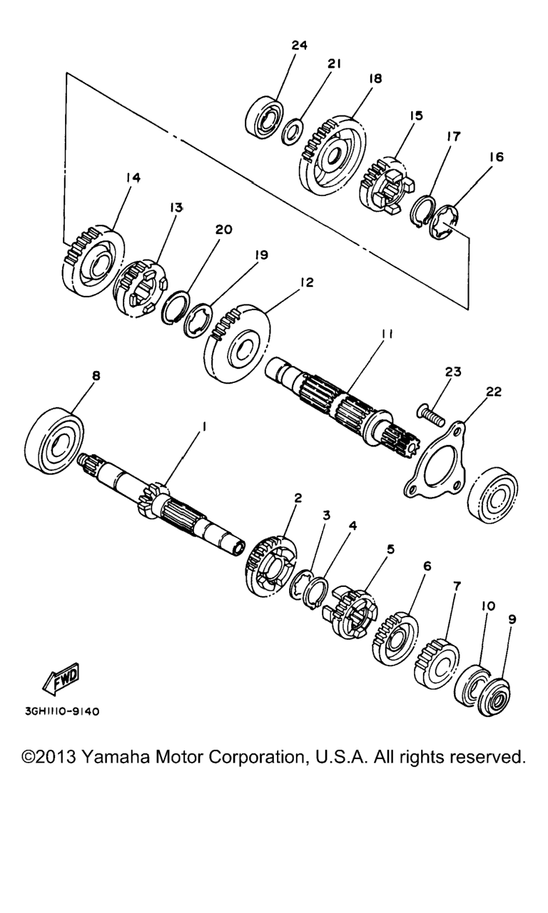 Схема узла Трансмиссии