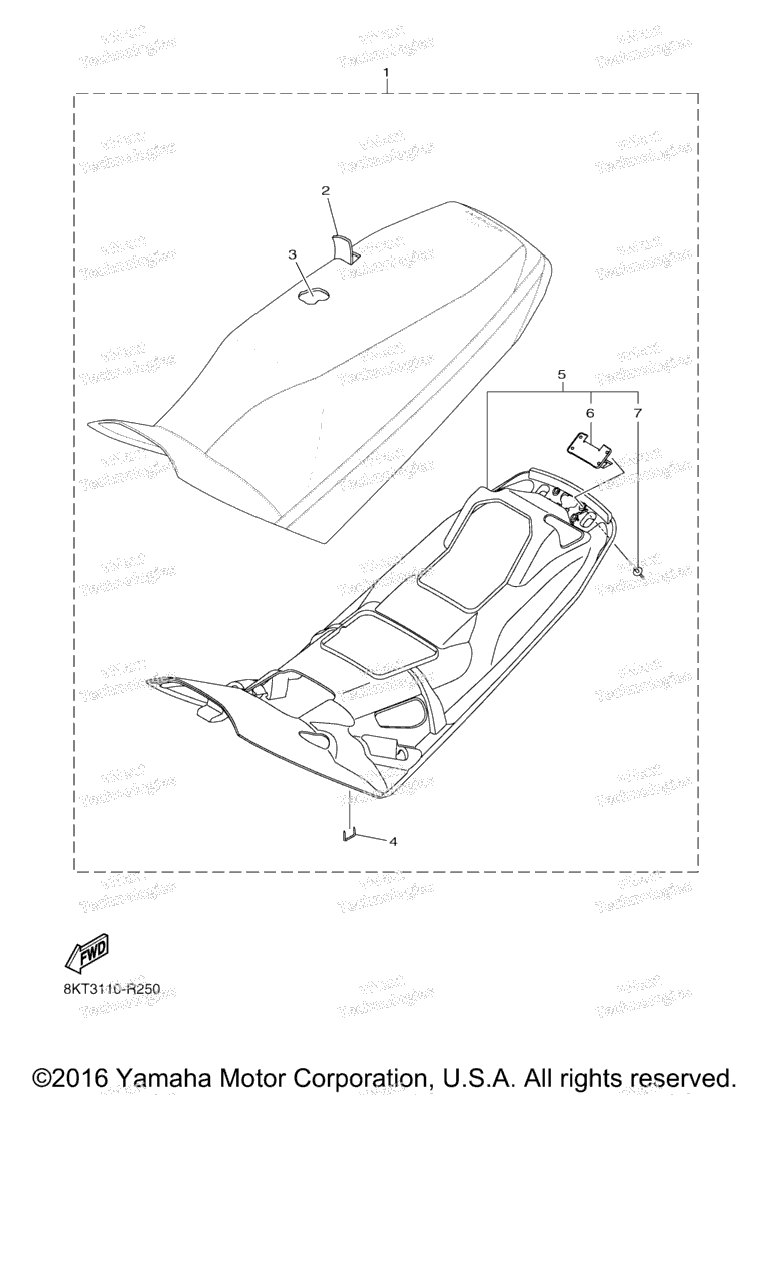 Схема узла Сиденья